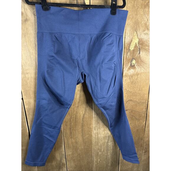 Tommie Copper Pants - Tommie Copper Seamless Compression Leggings 2XL, Navy
